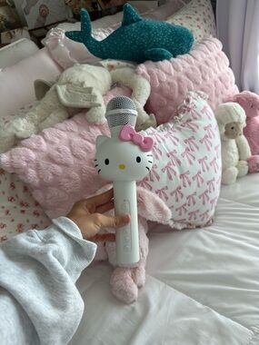 Hello kitty karaoke microphone